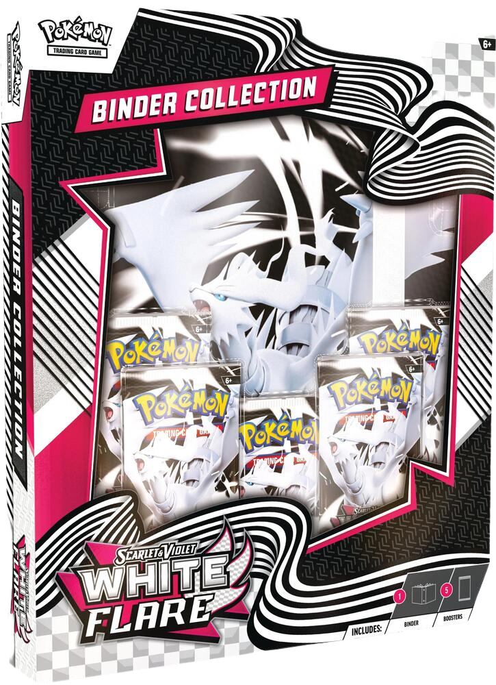 White Flare Binder Collection