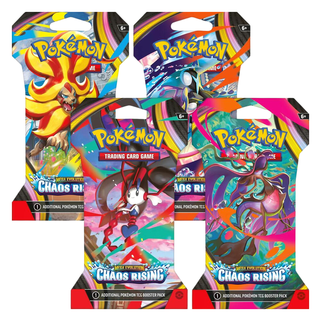 Chaos Rising Sleeved Booster Pack Art Bundle [Set of 4] - ME04: Chaos Rising