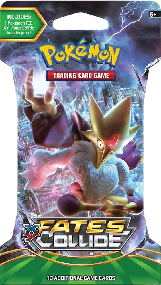 XY - Fates Collide Sleeved Booster Pack [Mega Alakazam]