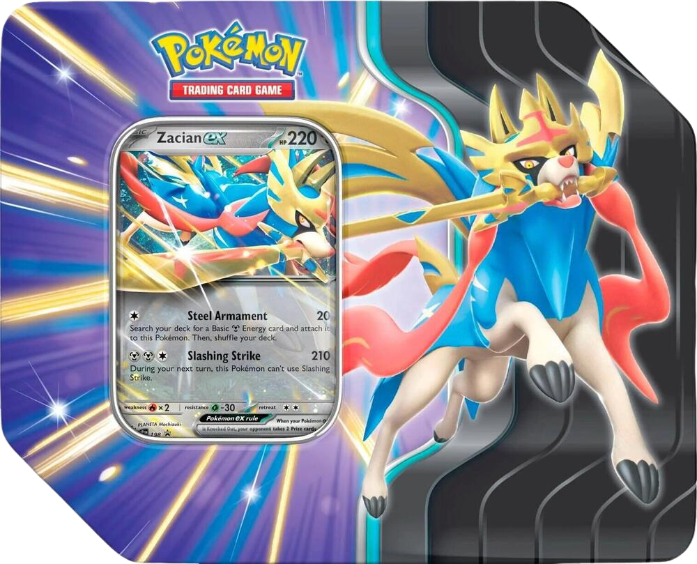 Slashing Legends Tin [Zacian ex]