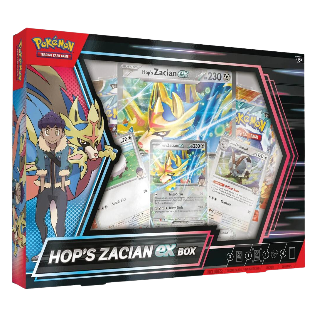 Hop's Zacian ex Box