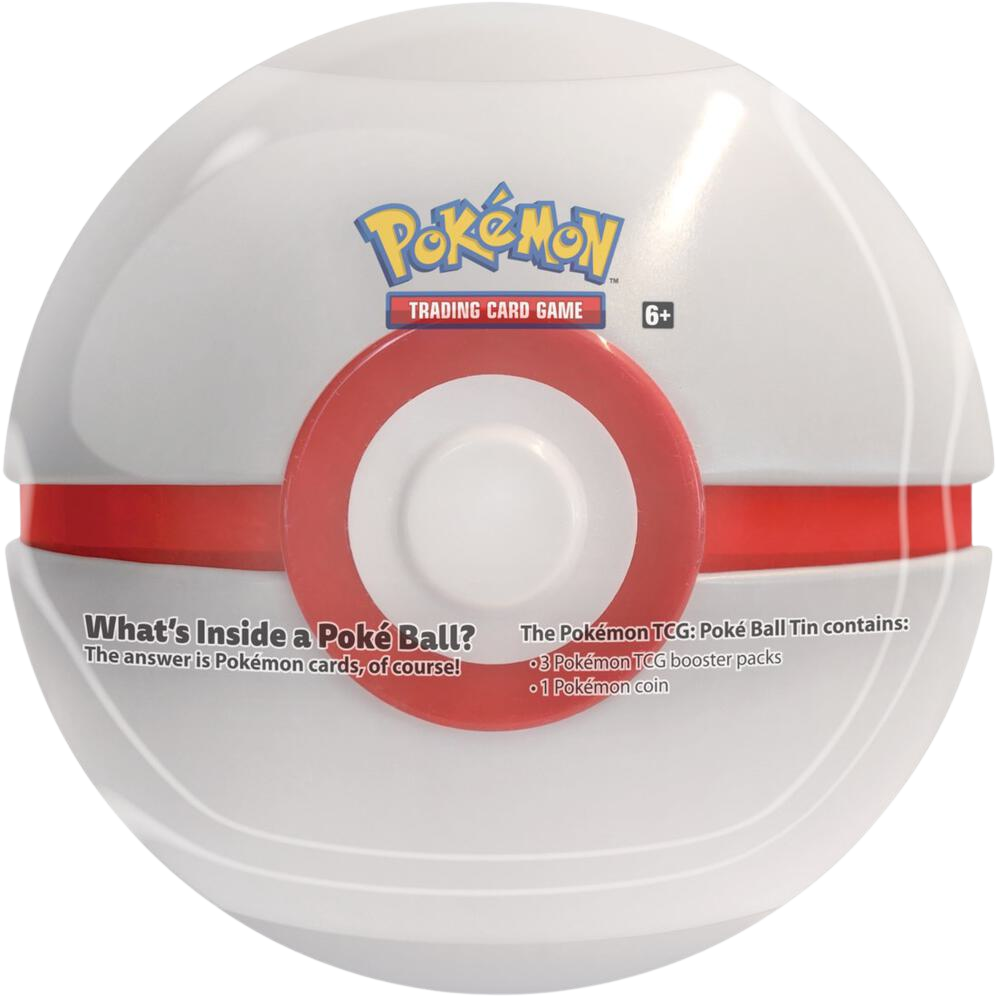 Pokemon - Poke Ball Tin - Premier Ball