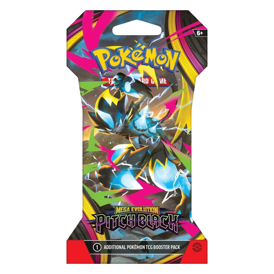 Pitch Black Sleeved Booster Pack - ME05: Pitch Black