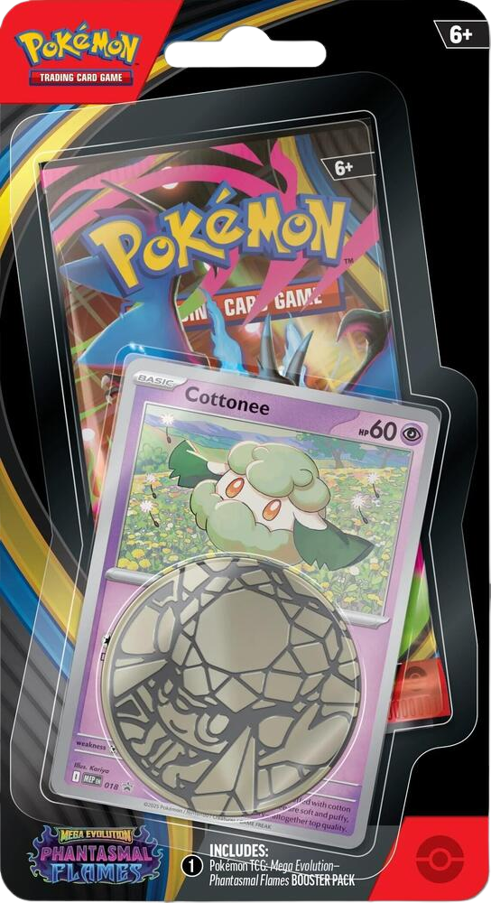 Phantasmal Flames Single Pack Blister [Cottonee] - ME02: Phantasmal Flames