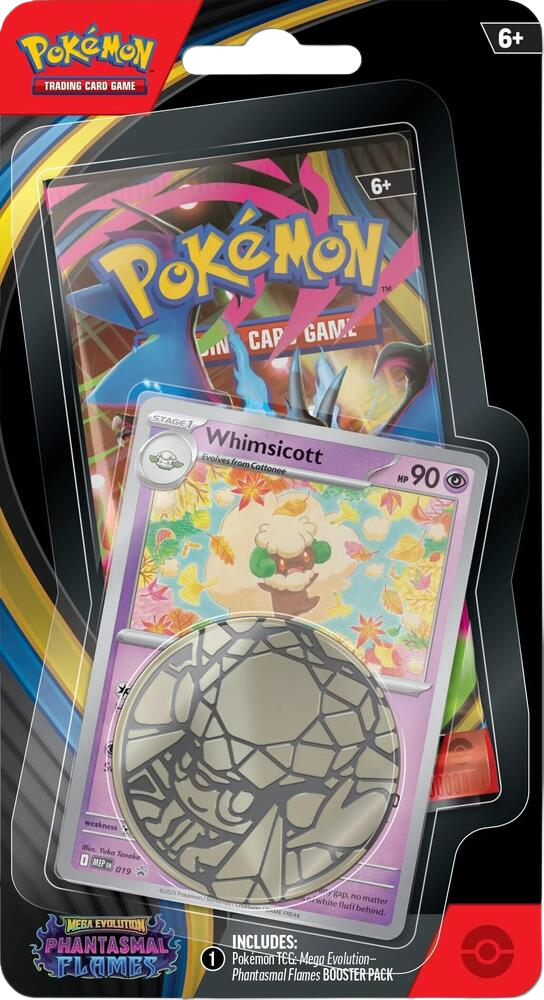 Phantasmal Flames Single Pack Blister [Whimsicott] - ME02: Phantasmal Flames