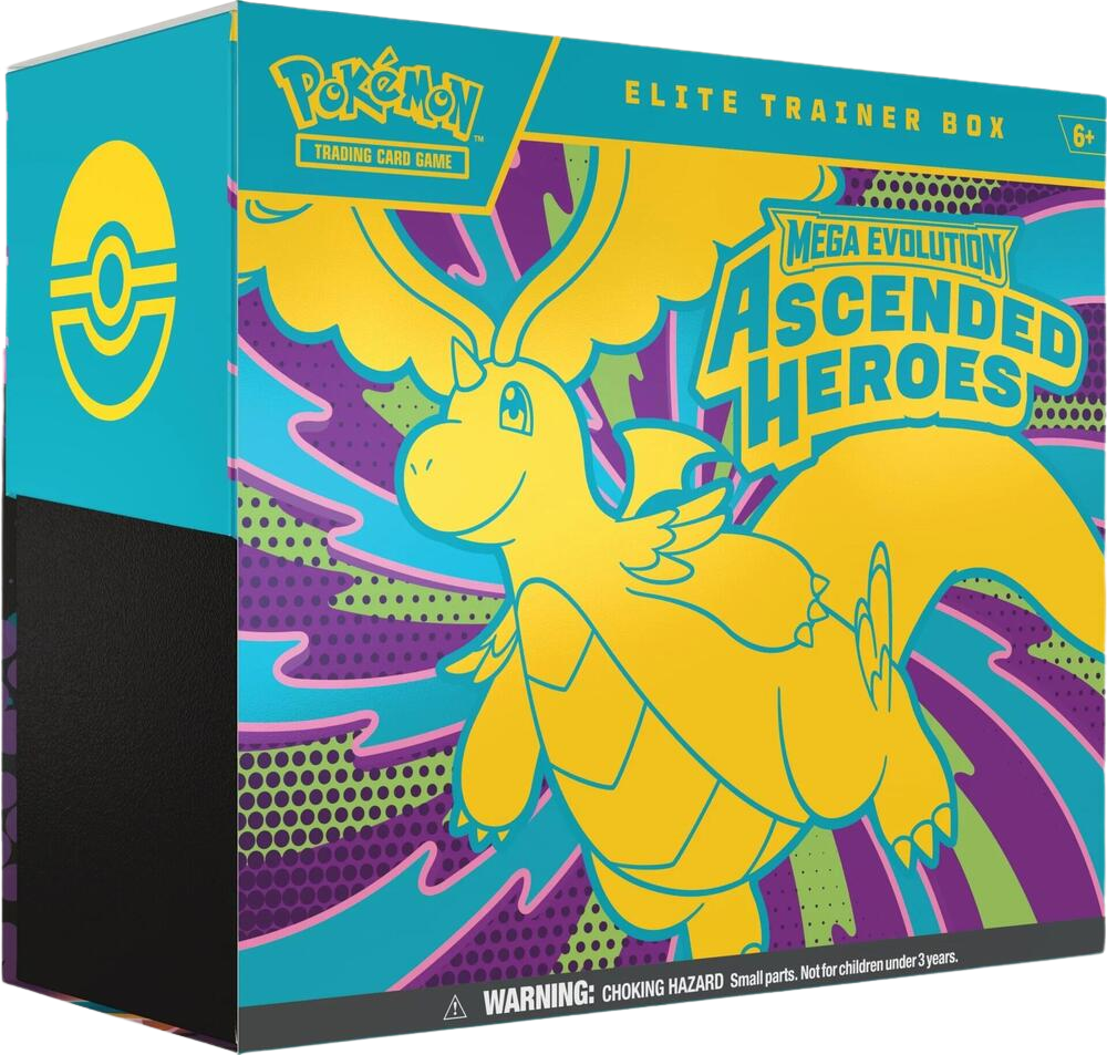 Ascended Heroes Elite Trainer Box - ME: Ascended Heroes