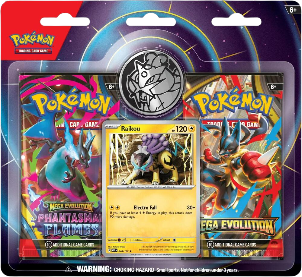 2-Pack Blister [Raikou] (3-tab) - Miscellaneous Cards & Products