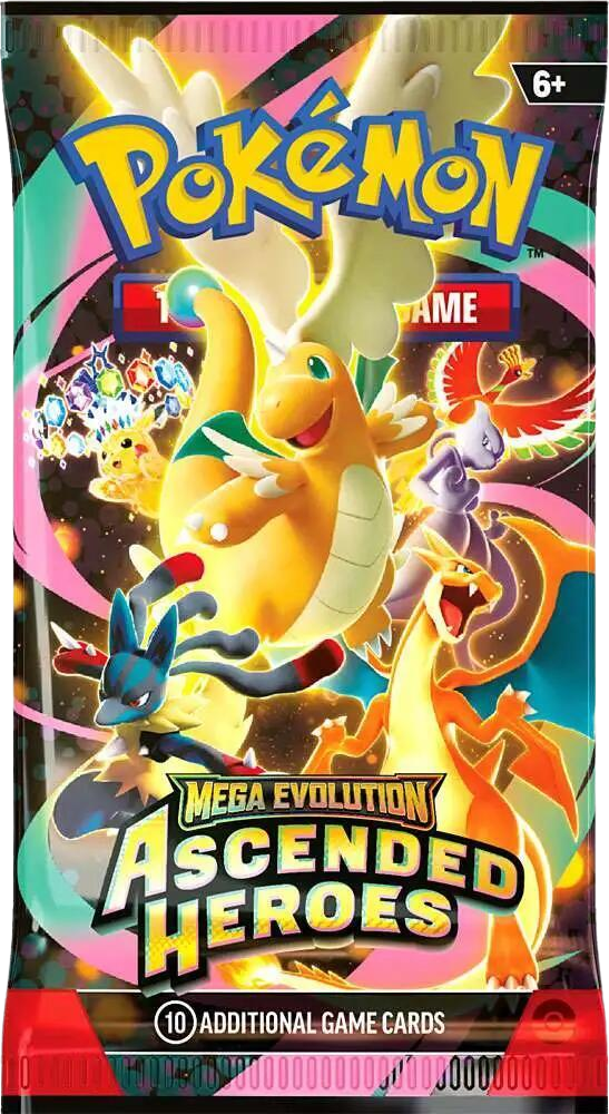 Ascended Heroes Booster Pack - ME: Ascended Heroes