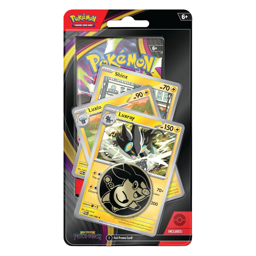 Pitch Black Premium Checklane Blister [Luxray Line]
