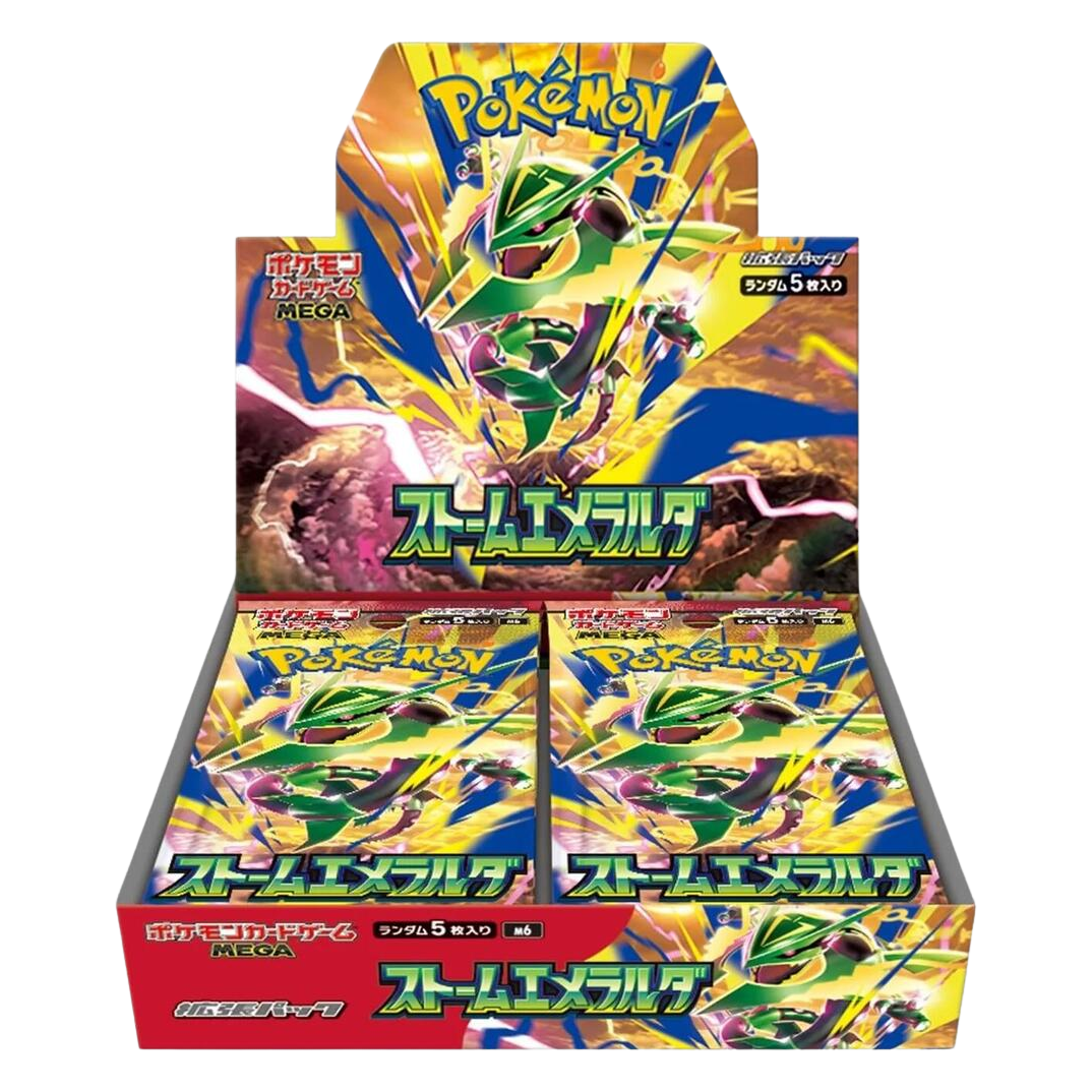 Storm Emeralda Booster Box - M6: Storm Emeralda (Japanese)