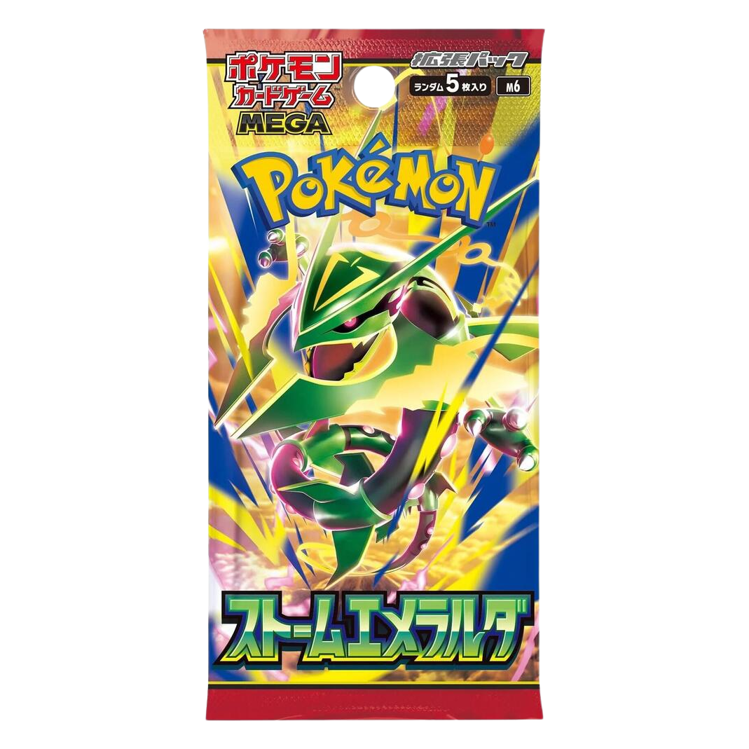 Storm Emeralda Booster Pack - M6: Storm Emeralda (Japanese)