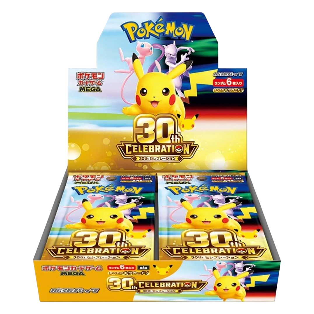 MEGA Expansion 30th Celebration Booster Box - M6a: MEGA Expansion 30th Celebration (Japanese)