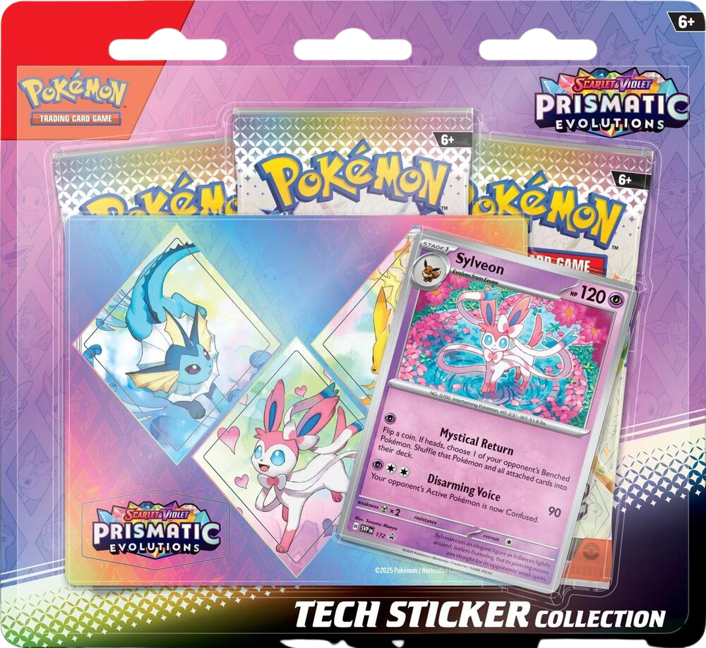 Prismatic Evolutions Tech Sticker Collection [Sylveon]