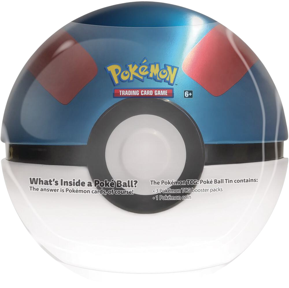 Pokemon - Poke Ball Tin - Great Ball
