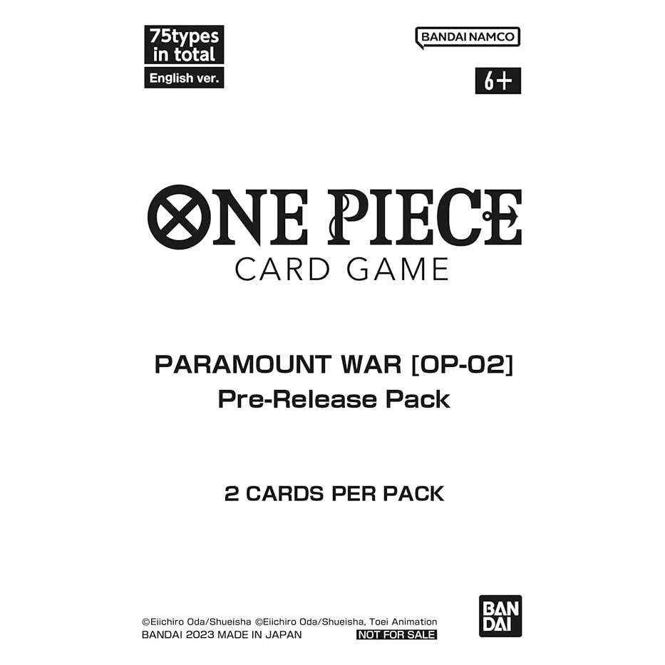 Paramount War - Pre-Release Pack