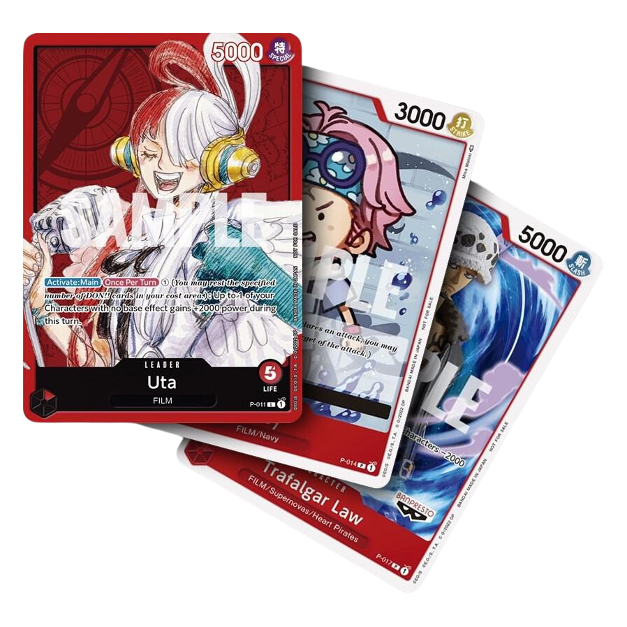 One Piece Film Red Uta Promo Pack