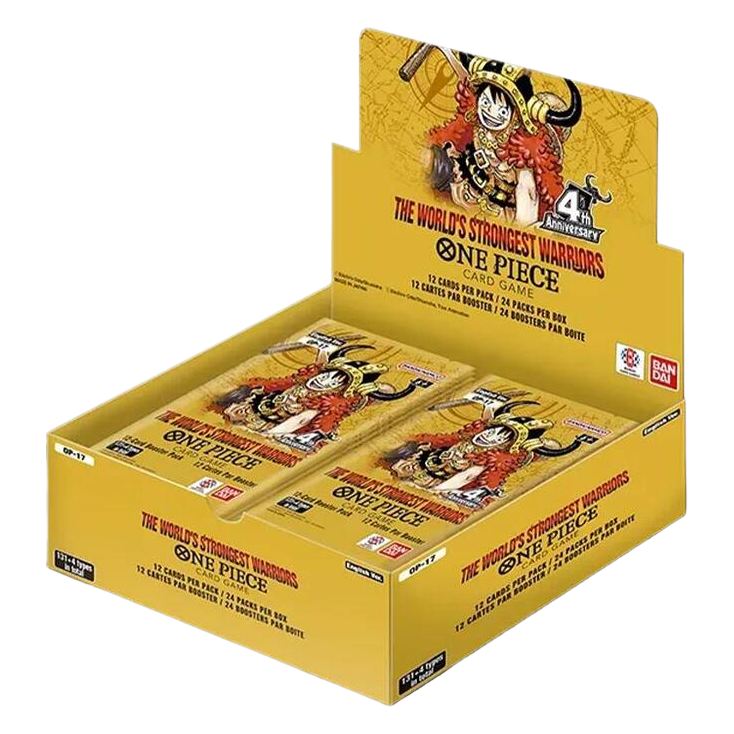 The World's Strongest Warriors Booster Box Case