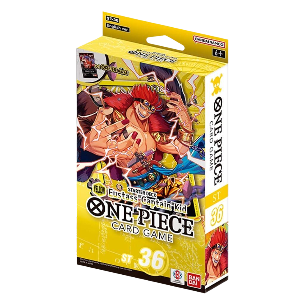 Starter Deck 36: YELLOW Eustass”Captain”Kid Display