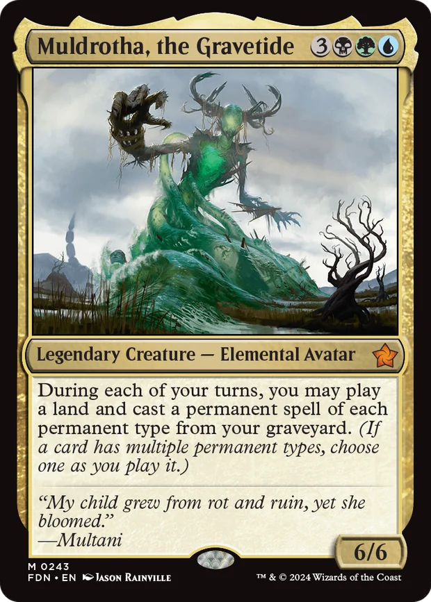 Muldrotha, the Gravetide from Magic Foundations