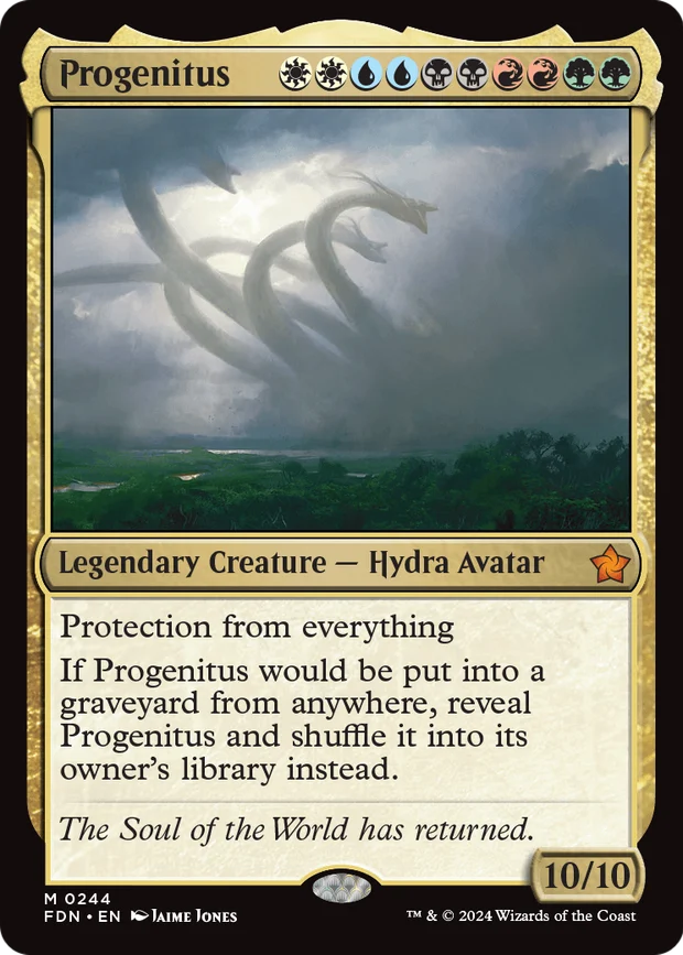 Progenitus from Magic Foundations