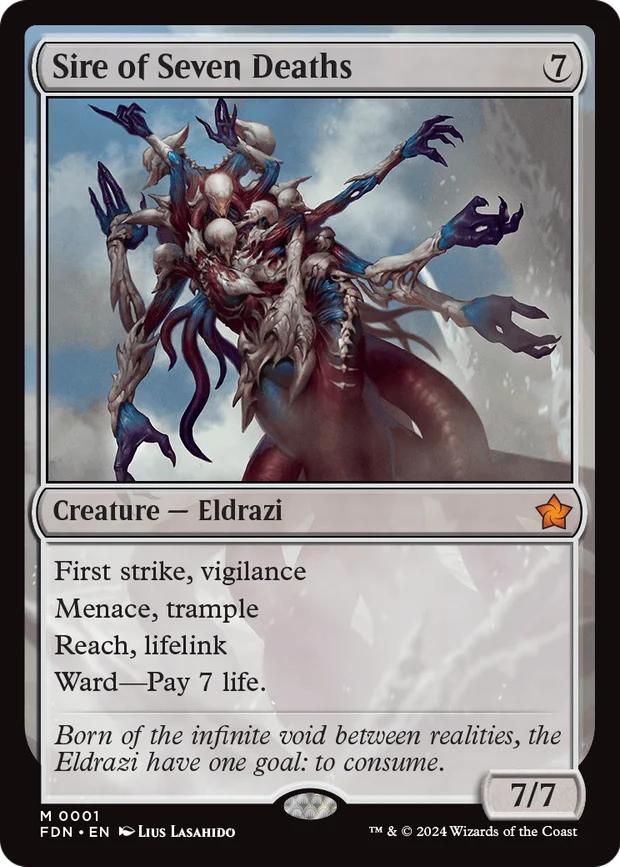 Sire of Seven Deaths from Magic Foundations