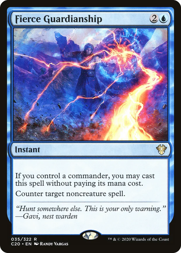 Fierce Guardianship from Commander 2020