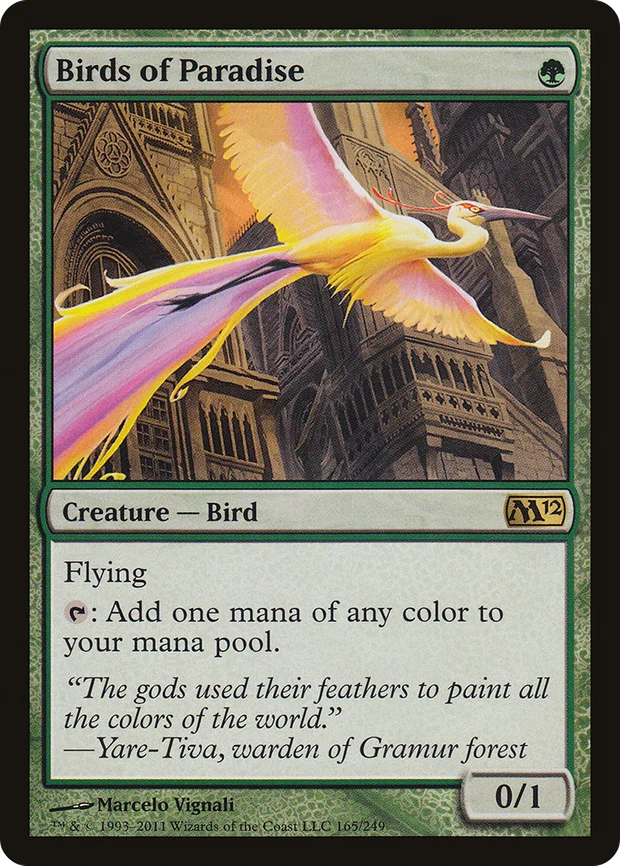 Birds of Paradise from Magic 2012