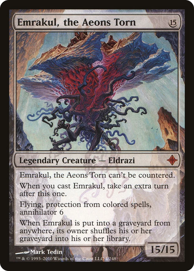 Emrakul, the Aeons Torn from Rise of the Eldrazi
