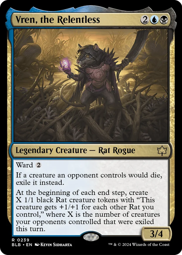 Vren, the Relentless from Bloomburrow