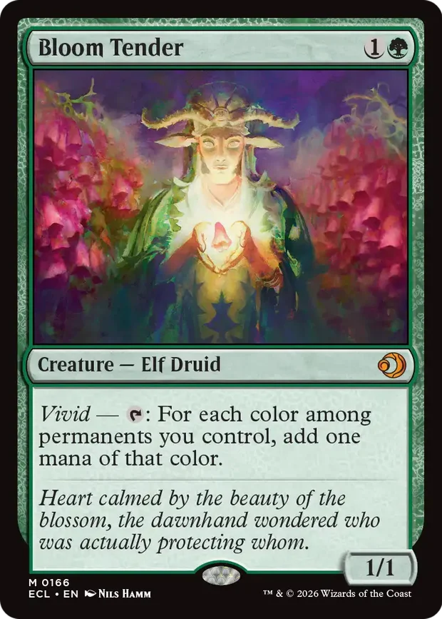Bloom Tender mythic reprint from Lorwyn Eclipsed