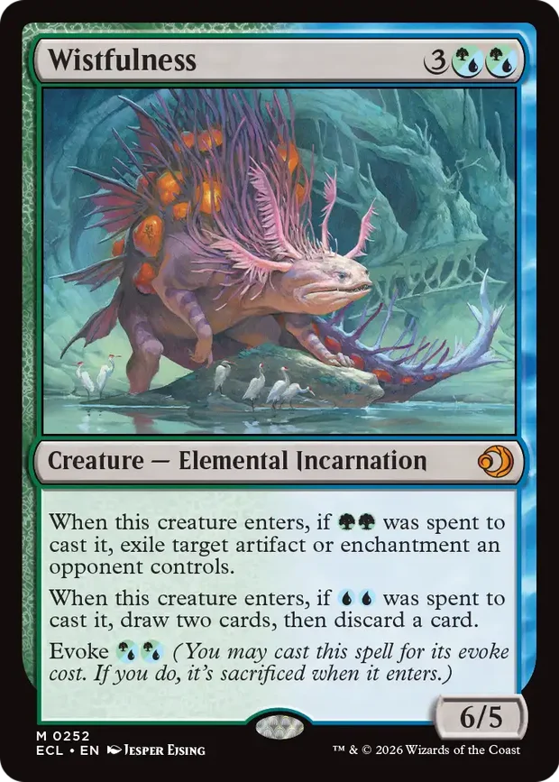 Wistfulness evoke incarnation from Lorwyn Eclipsed