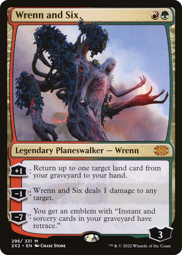 Wrenn and Six textured foil from Double Masters 2022