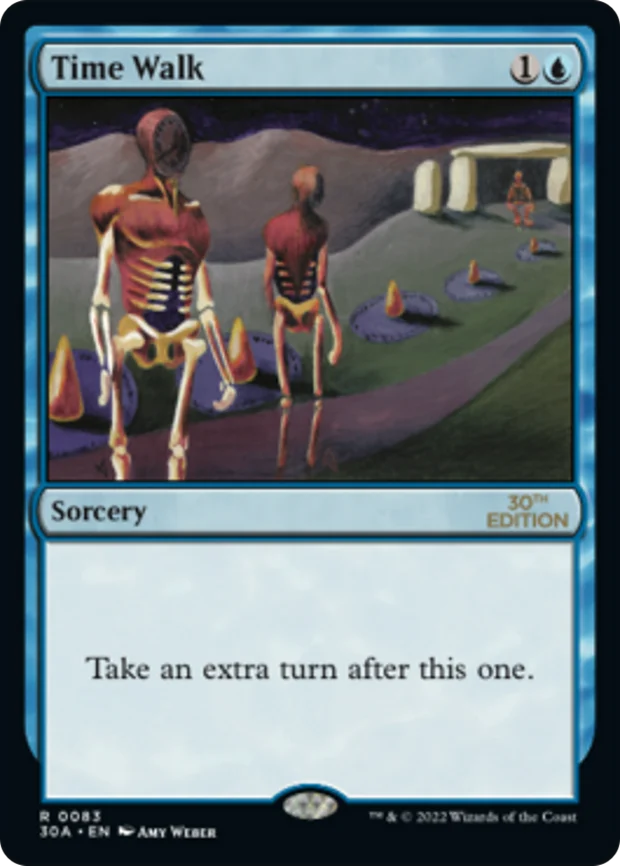 Time Walk reprint from 30th Anniversary Edition