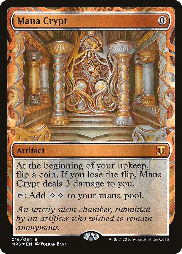 Mana Crypt from the Kaladesh Inventions Masterpiece Series