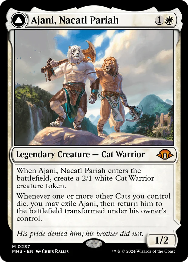 Ajani, Nacatl Pariah from Modern Horizons 3