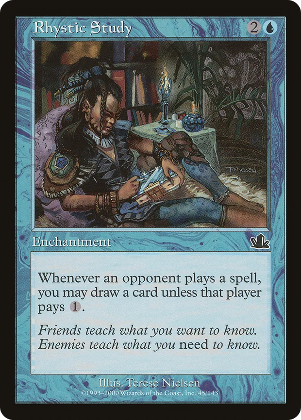 Rhystic Study from Prophecy