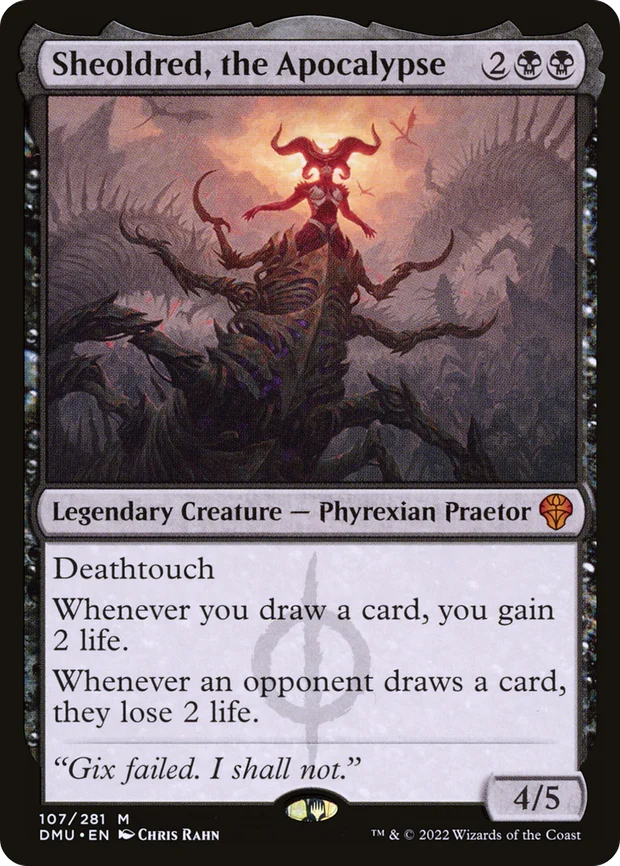Sheoldred, the Apocalypse from Dominaria United