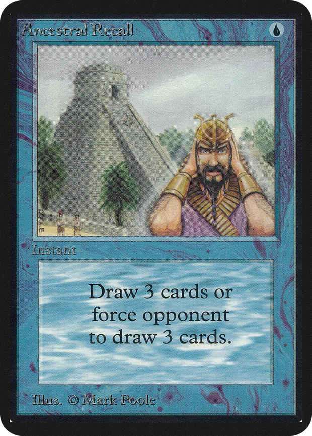 Alpha Ancestral Recall