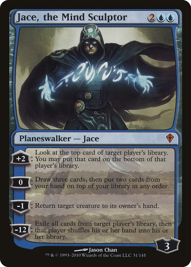 Jace, the Mind Sculptor from Worldwake