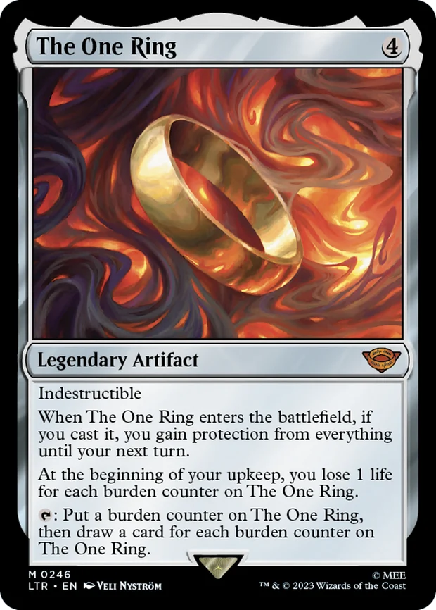 The One Ring from The Lord of the Rings: Tales of Middle-earth