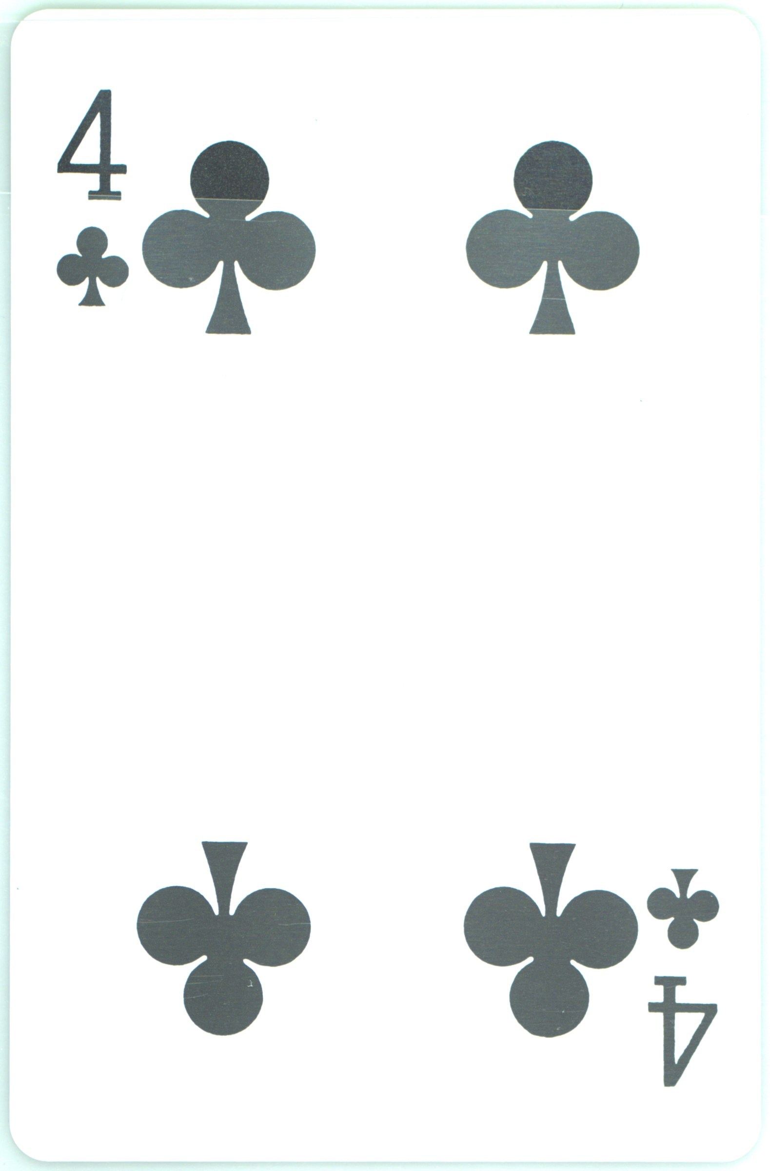 4 of Clubs