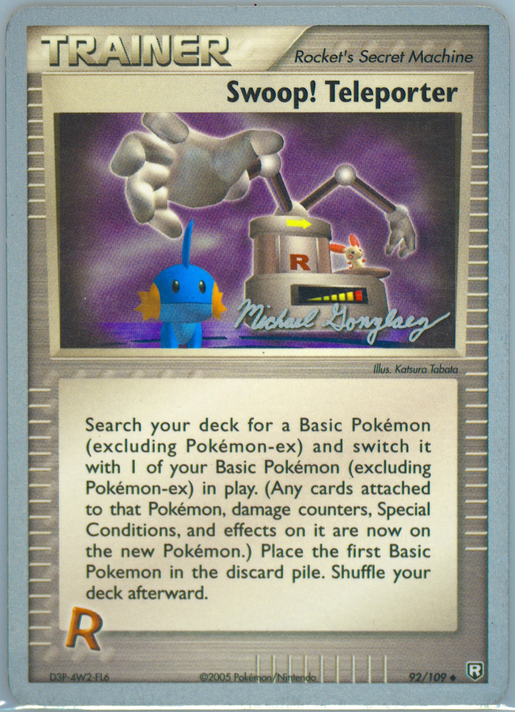 Swoop! Teleporter