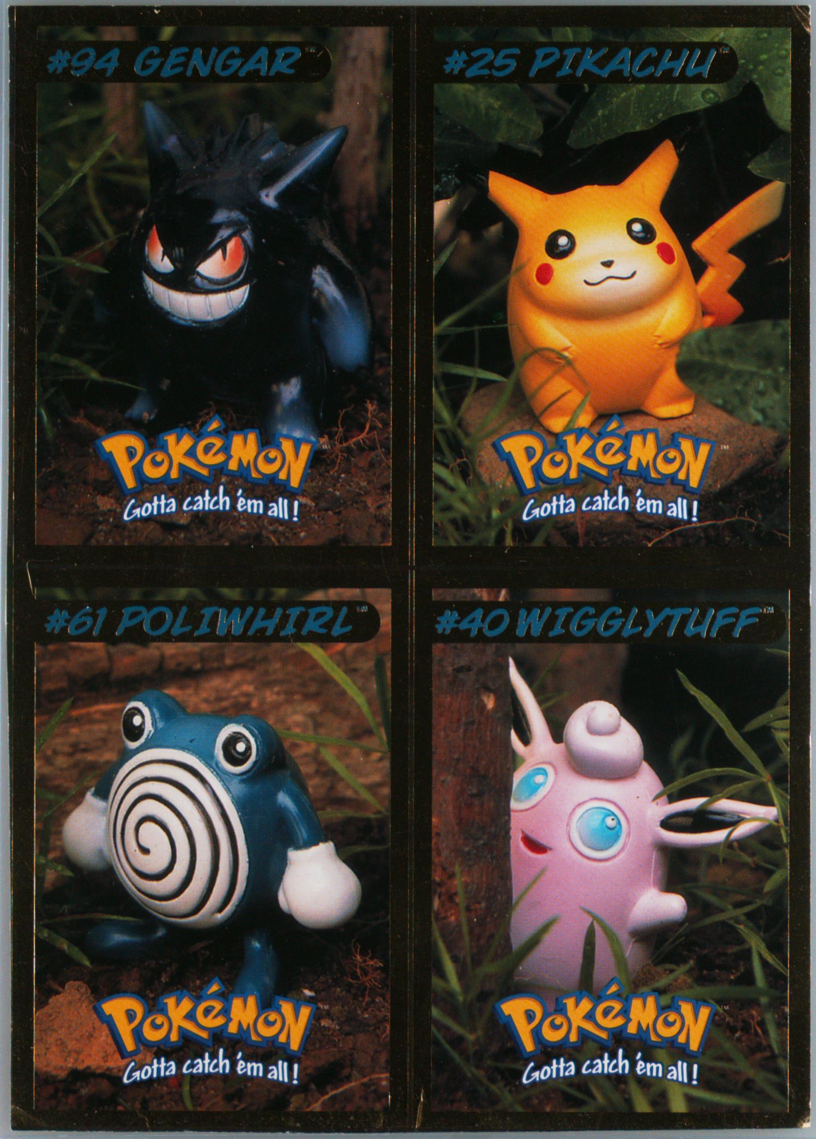 Flareon/Meowth/Psyduck/Raichu