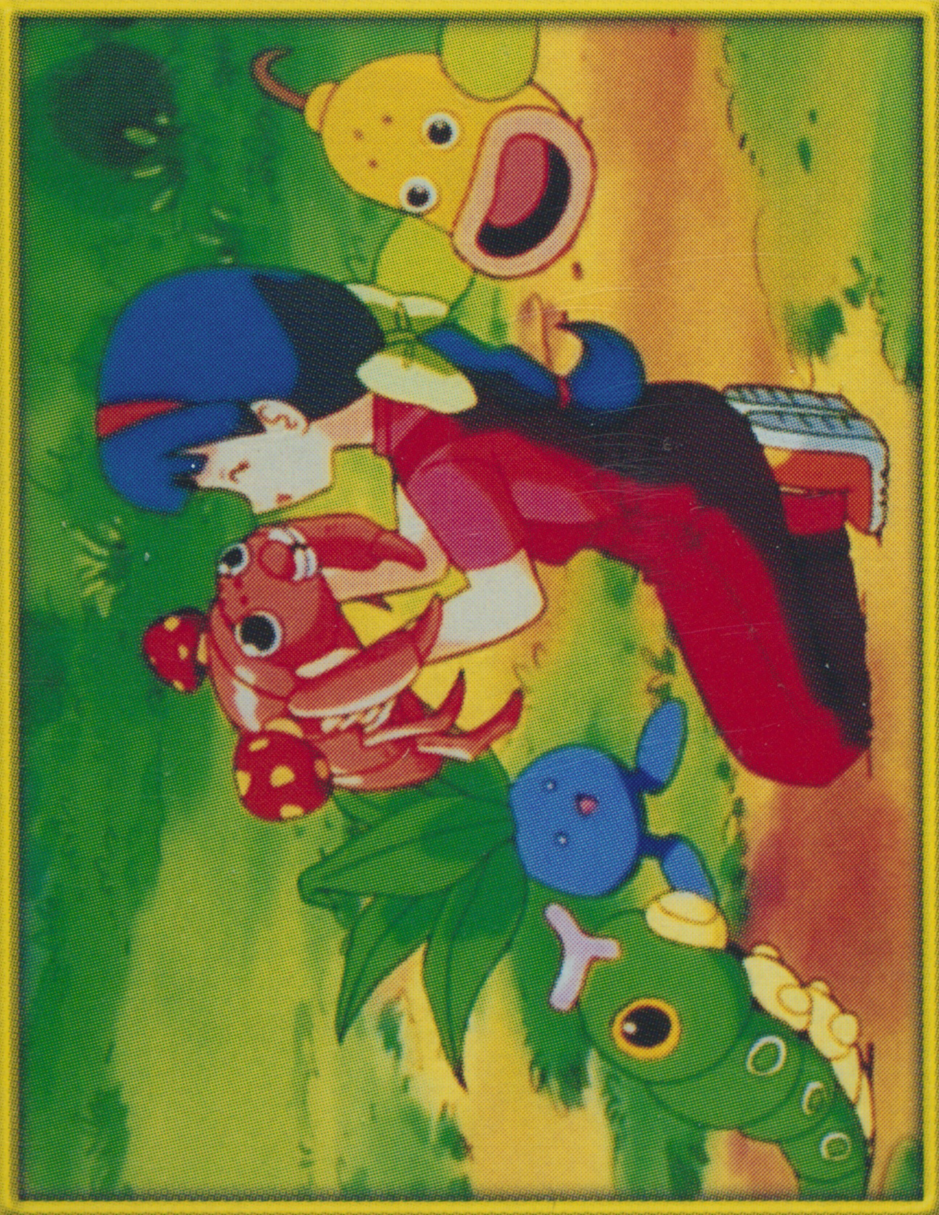 Caterpie/Melanie/Oddish/Paras/Weepinbell
