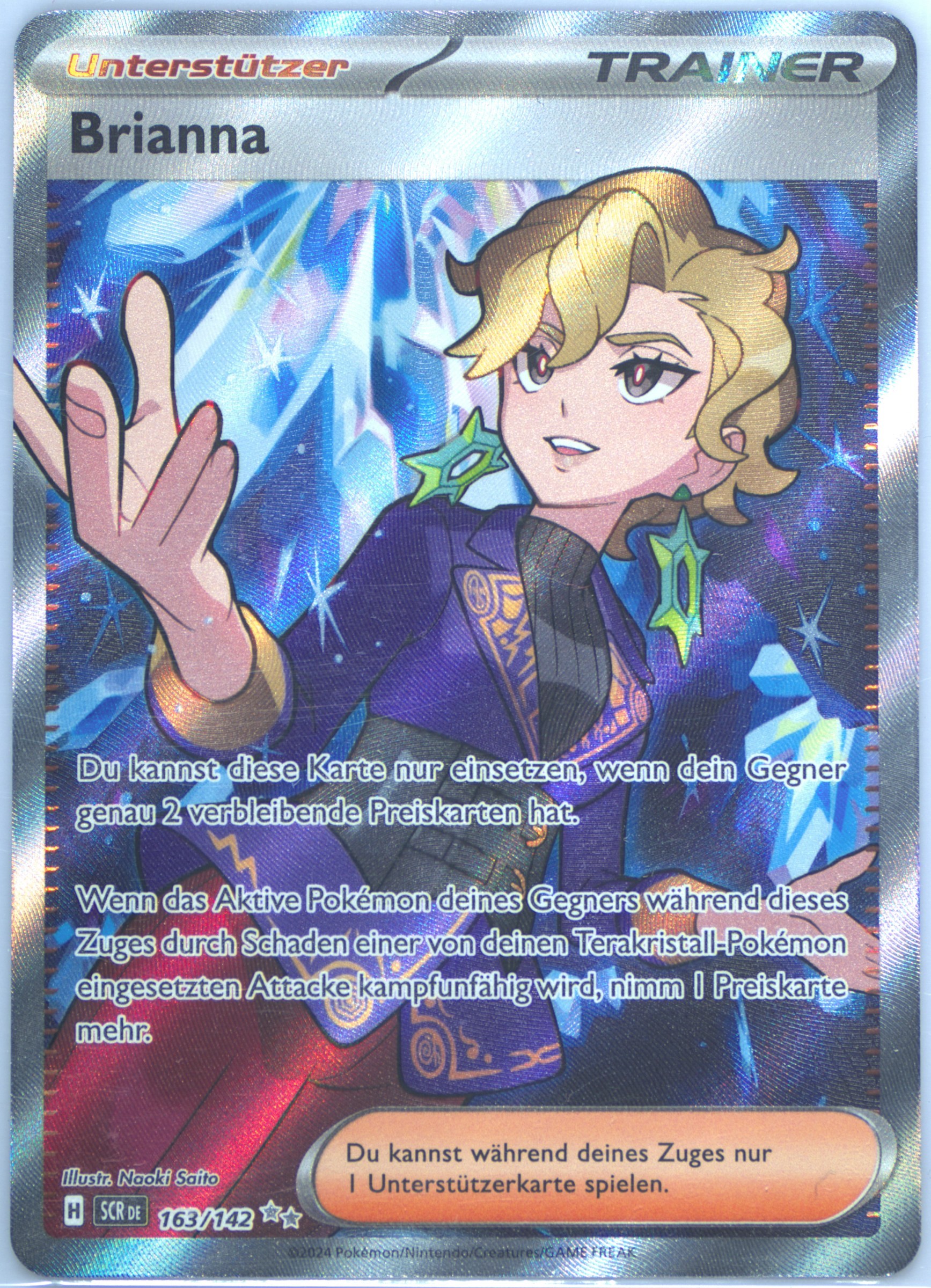163 142 pokemon card Briar UR [SCR EN 163/142](Scarlet & Violet "Stellar Crown") Briar #163/142 - Tudo Trading