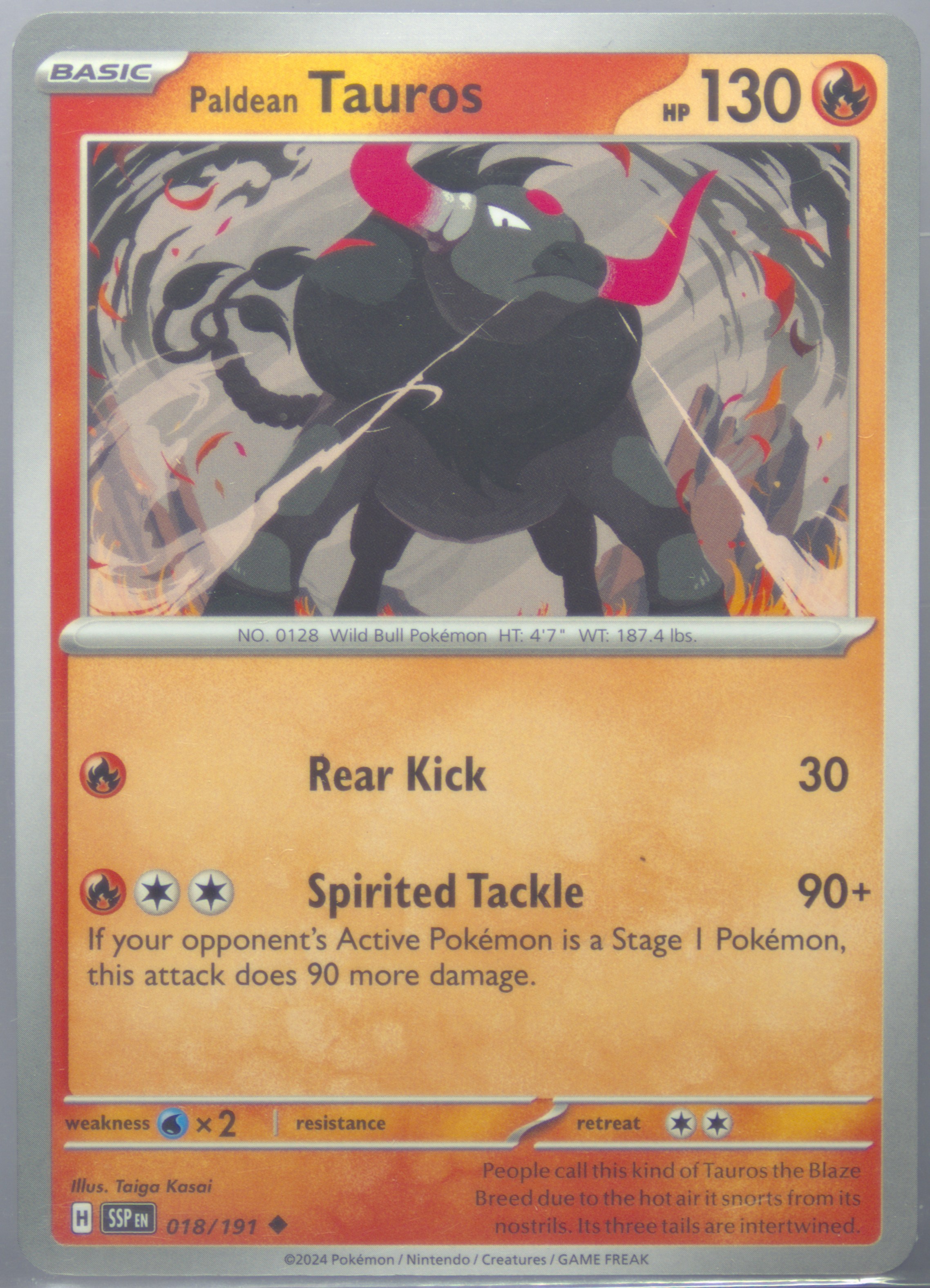 Paldean Tauros