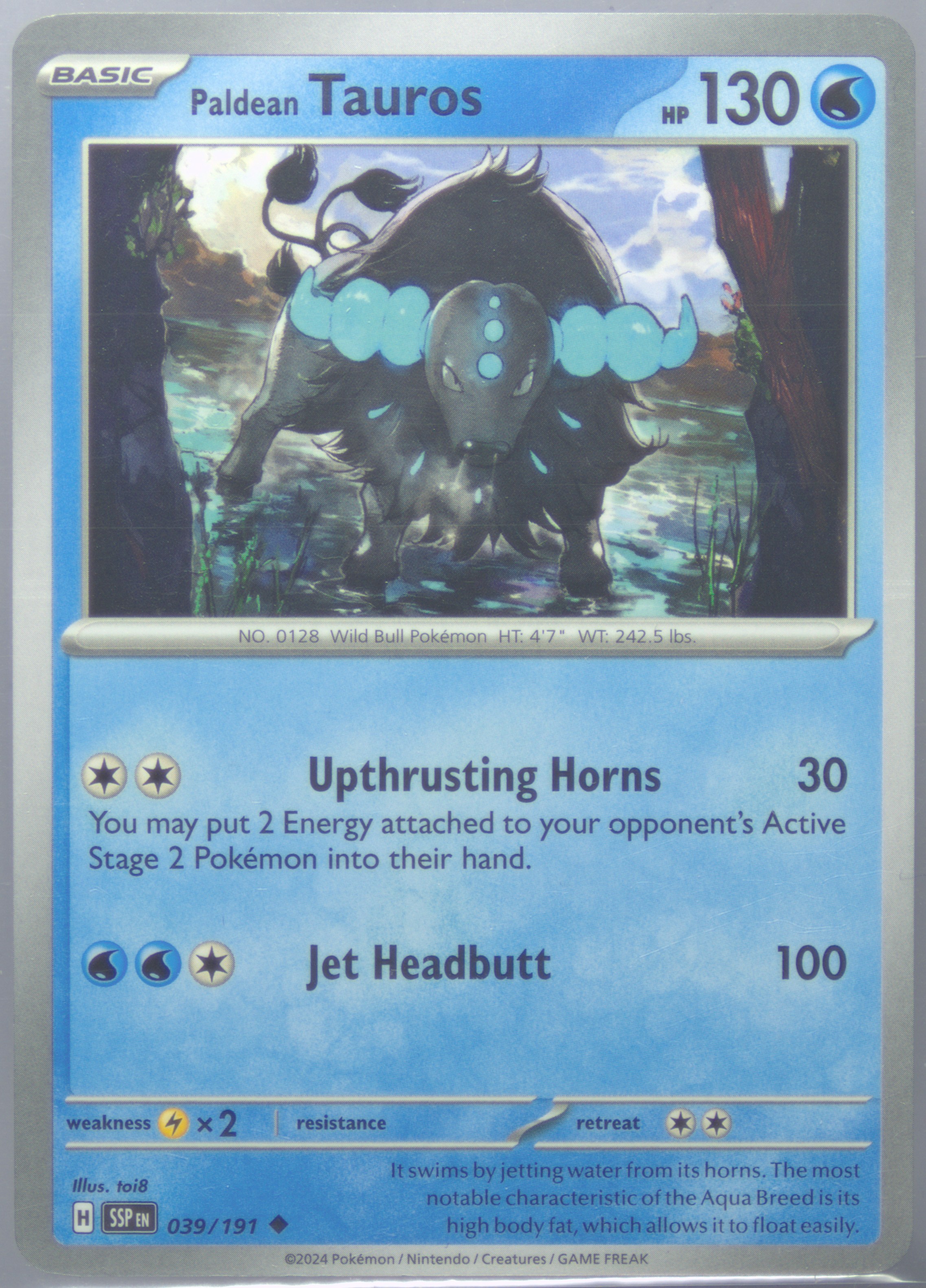 Paldean Tauros