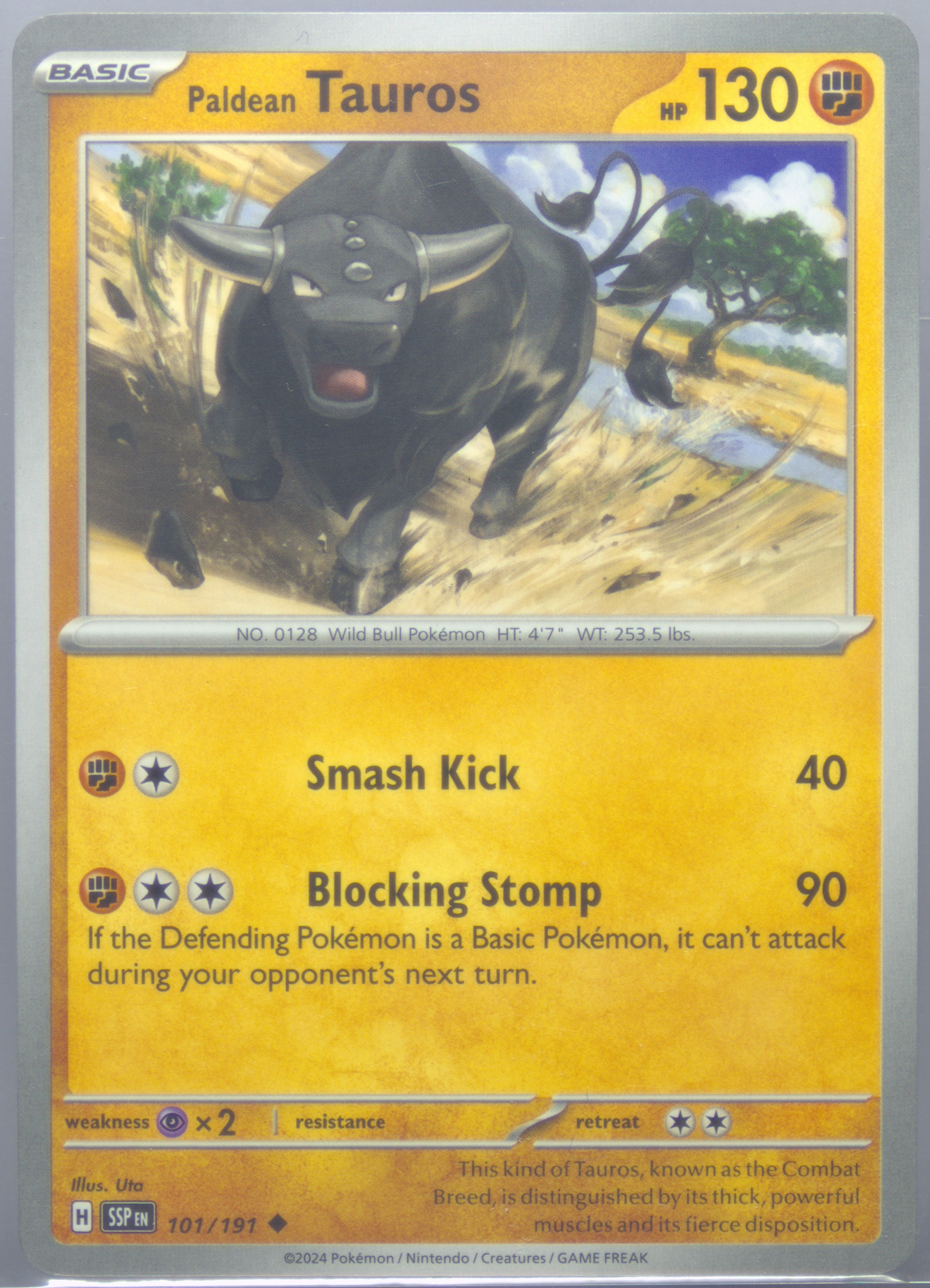 Paldean Tauros