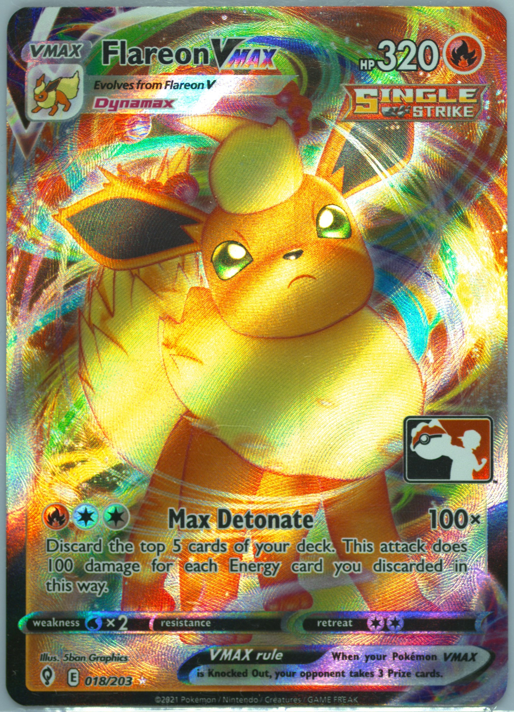 Full Art/Flareon Vmax