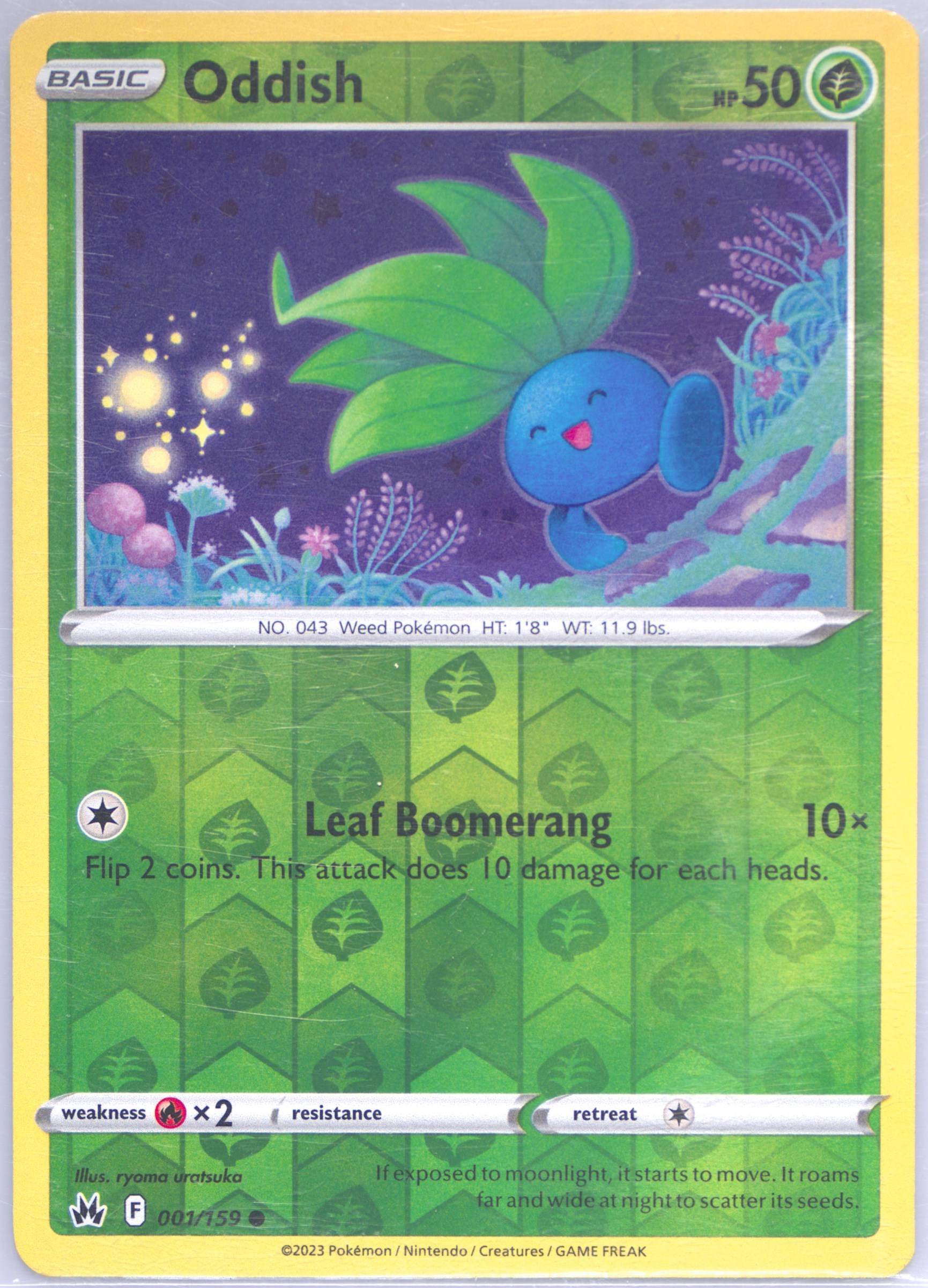 Oddish-Reverse Foil